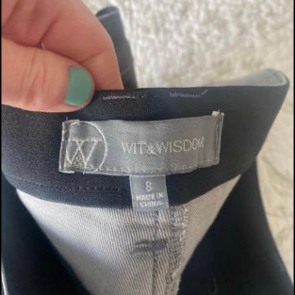 Wit and Wisdom ‘Ab’Solution High Waist Skinny Ankle Jeans - Picture 3 of 6